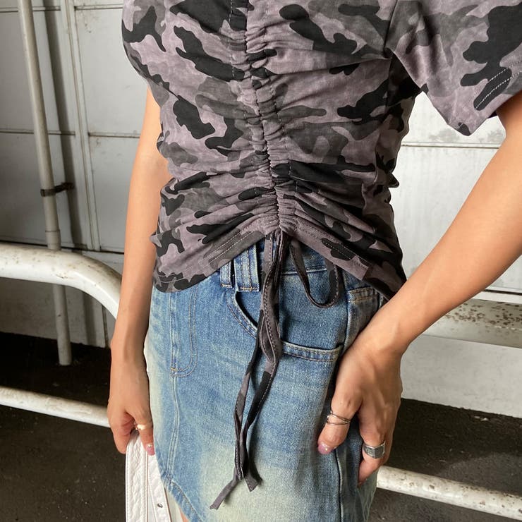 リベットワンショルダートップス | non-hedge  | 詳細画像28 