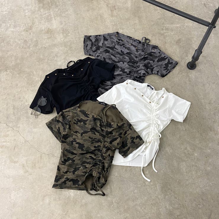 リベットワンショルダートップス | non-hedge  | 詳細画像29 