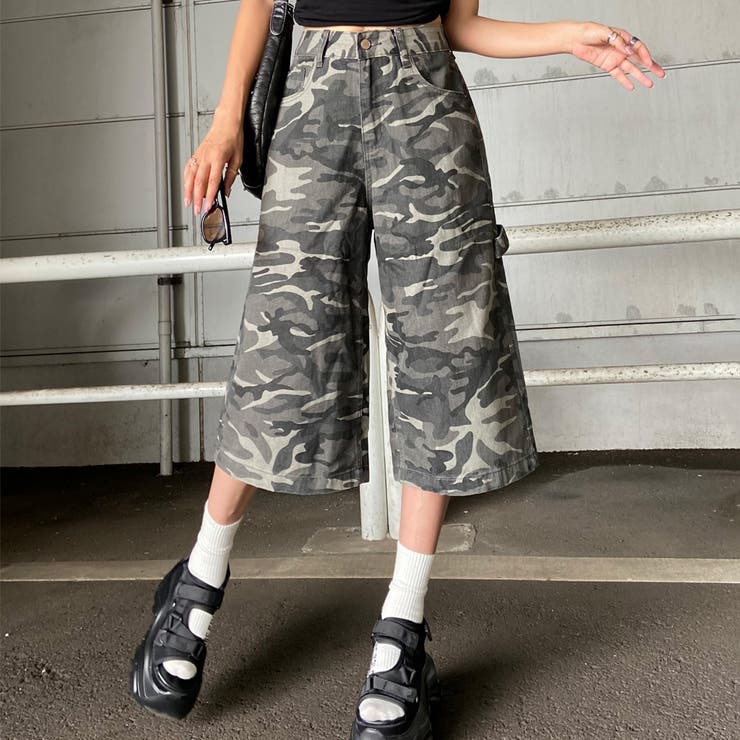 RHC 別注　グラミチ　カモ　カーゴパンツ　ハーフパンツ グラミチとRHCの別注第二弾は、落ち着き払ったタイガーカモのカーゴ