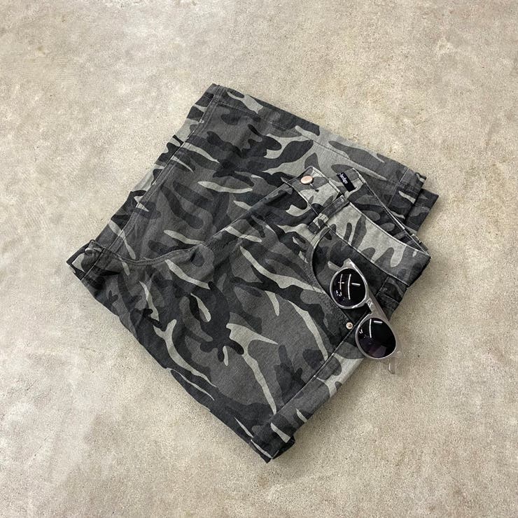 迷彩ハーフパンツ[品番：NHGW0005872]｜non-hedge （ノンヘッジ