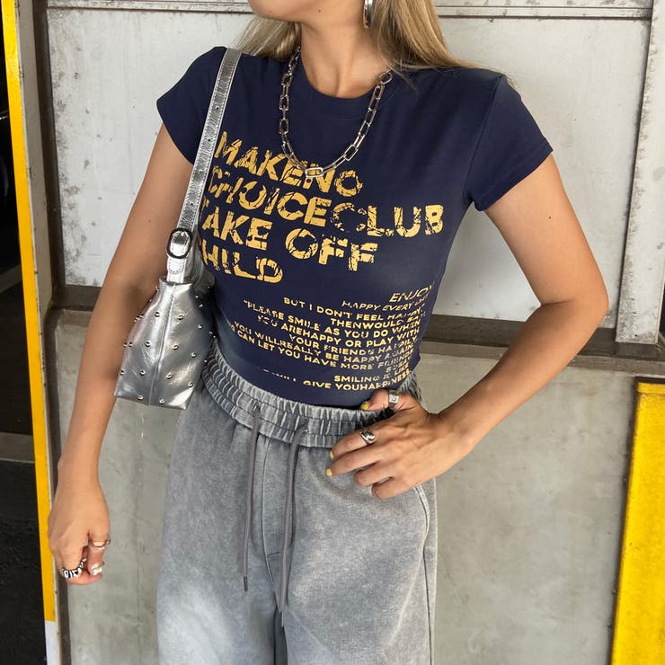 ロゴムラプリントTシャツ | non-hedge  | 詳細画像8 