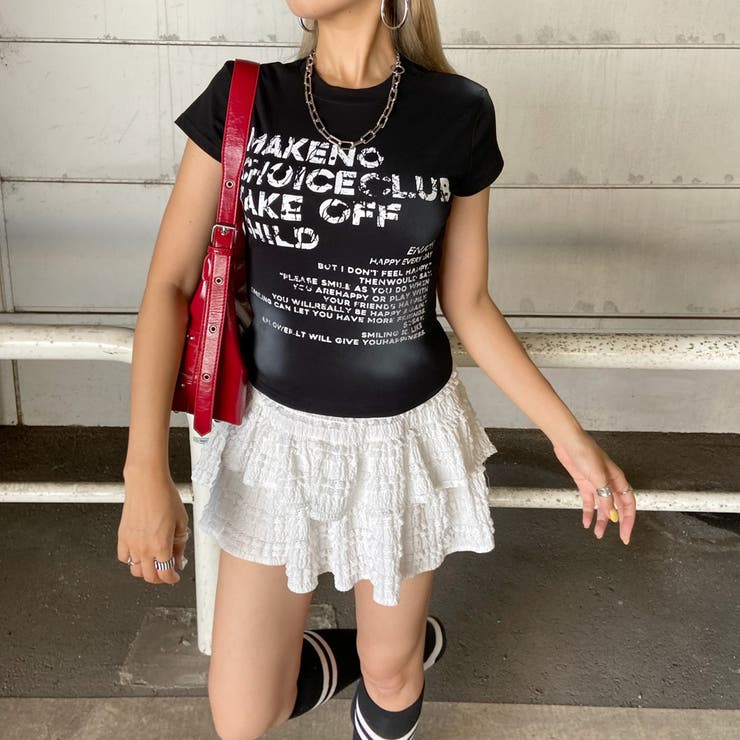 ロゴムラプリントTシャツ | non-hedge  | 詳細画像23 