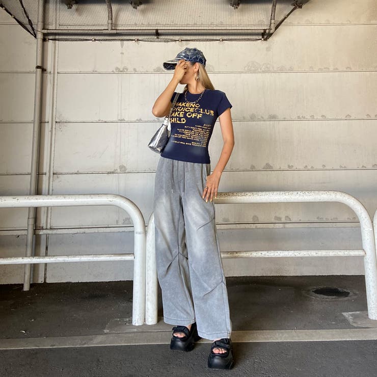 ロゴムラプリントTシャツ | non-hedge  | 詳細画像5 