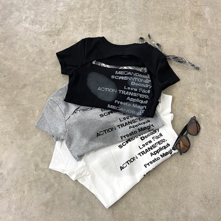 カットワークチェックイレヘムトップス | non-hedge  | 詳細画像23 