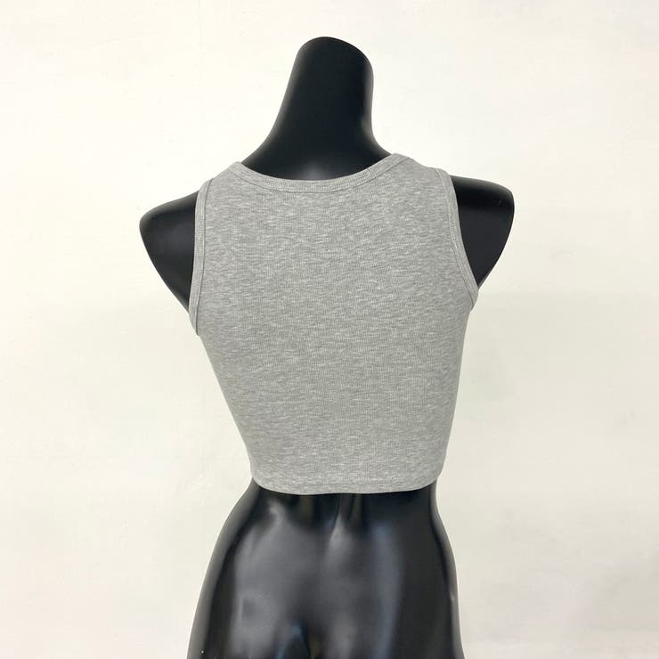 シルバープレートリブタンクトップ | non-hedge  | 詳細画像17 