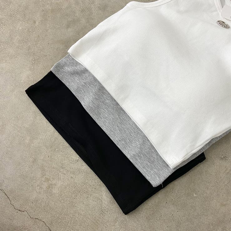 シルバープレートリブタンクトップ | non-hedge  | 詳細画像27 