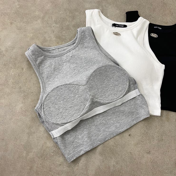 シルバープレートリブタンクトップ | non-hedge  | 詳細画像29 