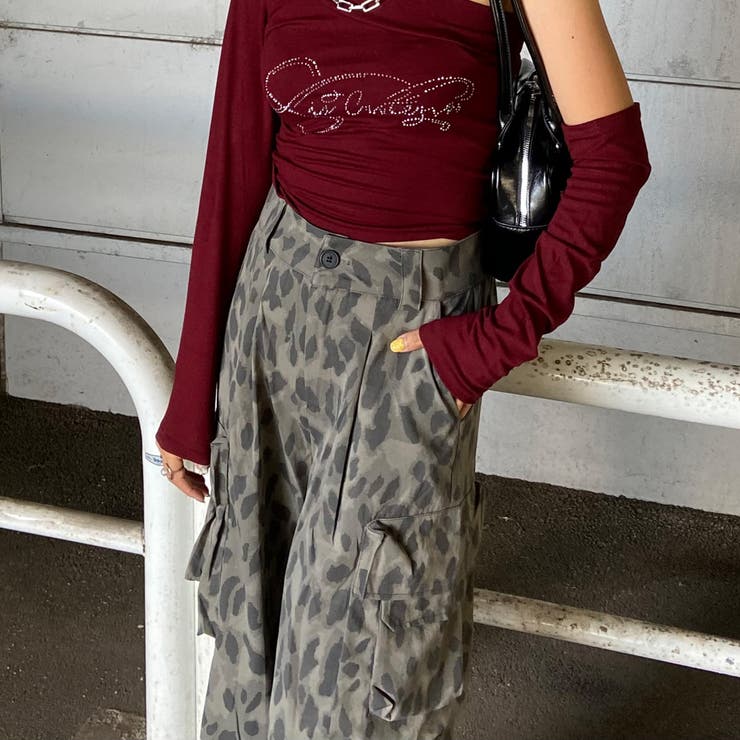 ヒョウ柄ワイドパンツ | non-hedge  | 詳細画像16 