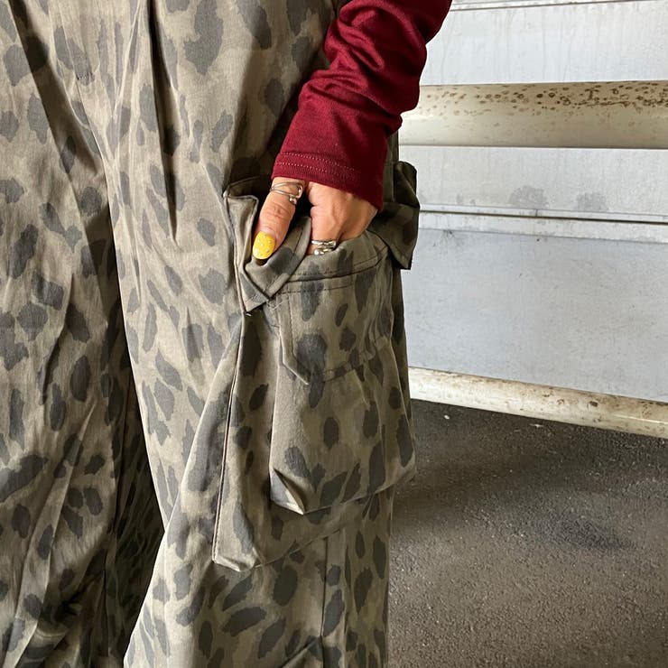 ヒョウ柄ワイドパンツ | non-hedge  | 詳細画像21 