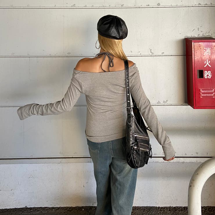 オフショルアンサンブル風トップス | non-hedge  | 詳細画像9 