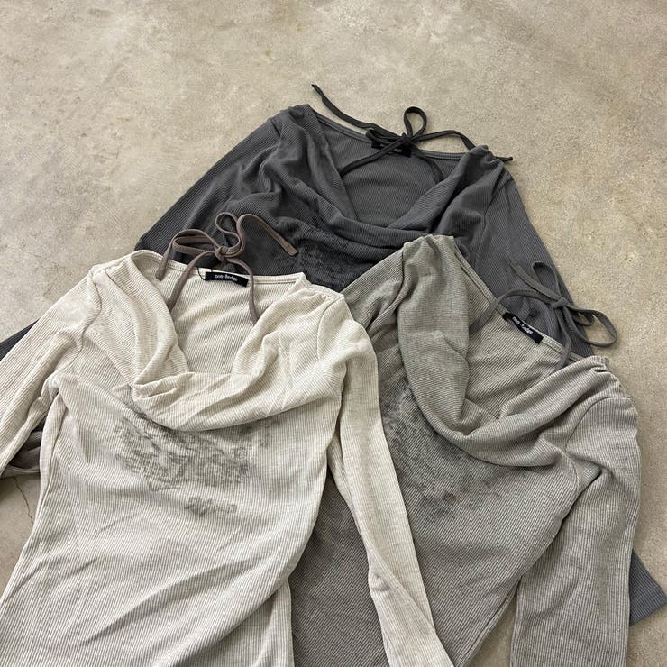 オフショルアンサンブル風トップス | non-hedge  | 詳細画像21 