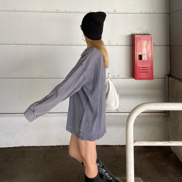 アンティーク風ロゴビッグTシャツ | non-hedge  | 詳細画像15