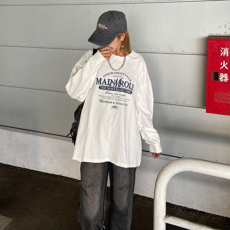 アンティーク風ロゴビッグTシャツ | non-hedge  | 詳細画像7