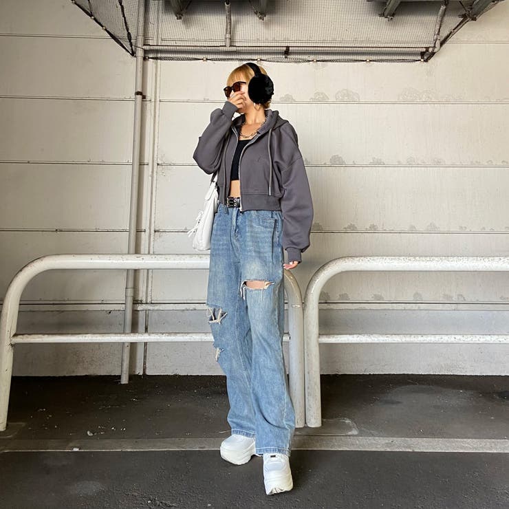 バックロゴZIPパーカー | non-hedge  | 詳細画像12 