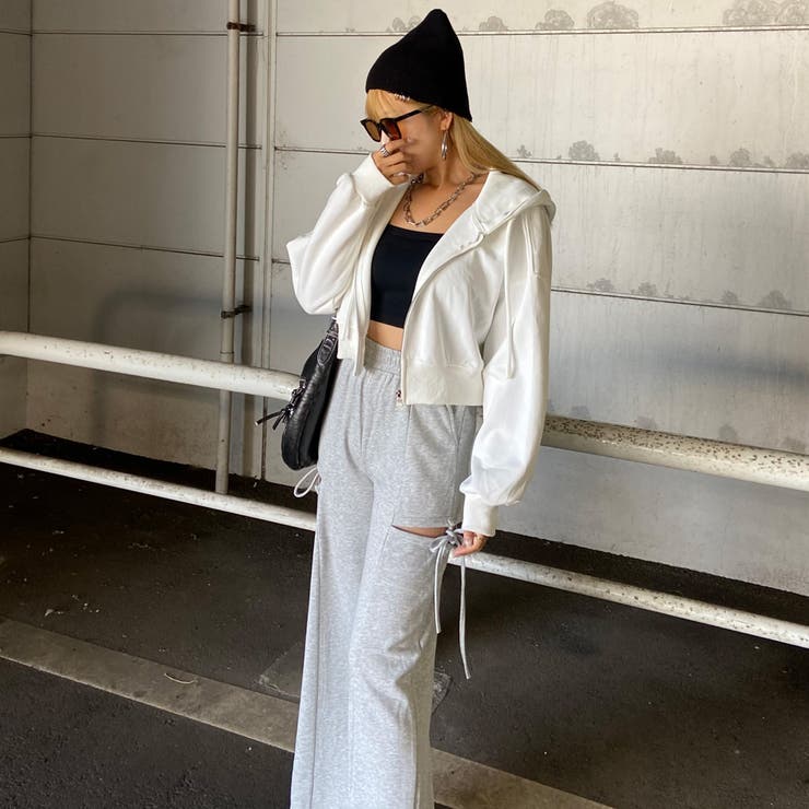 バックロゴZIPパーカー | non-hedge  | 詳細画像18 