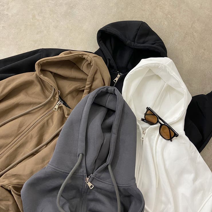 バックロゴZIPパーカー | non-hedge  | 詳細画像33 