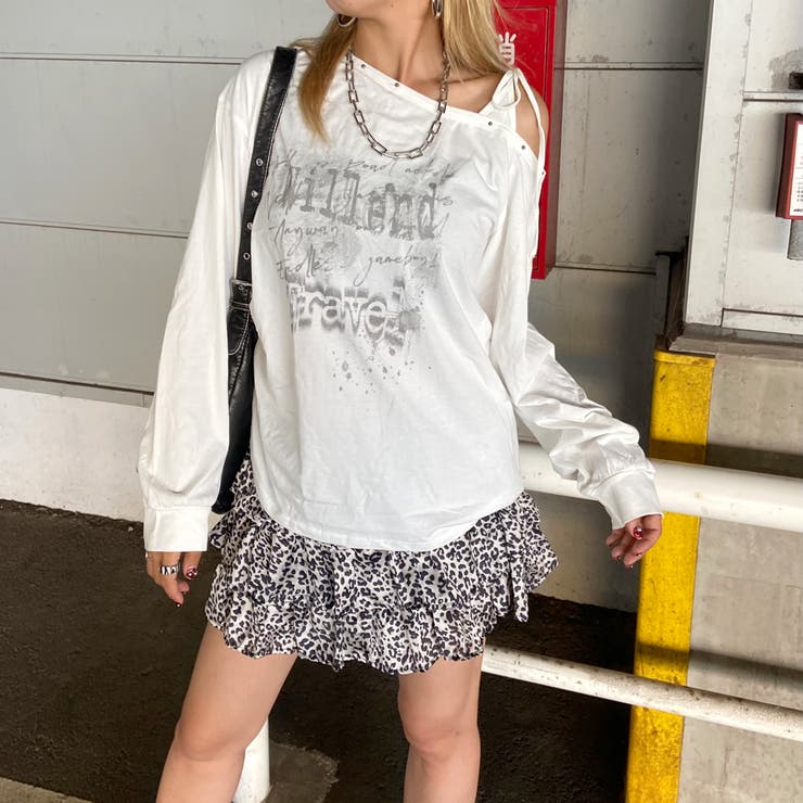 ヒョウ柄ティアードスカート | non-hedge  | 詳細画像19 