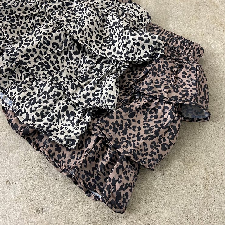 ヒョウ柄ティアードスカート | non-hedge  | 詳細画像27 