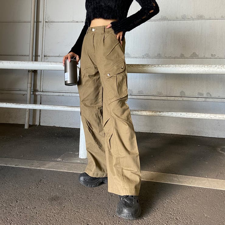 タックワイドパンツ | non-hedge  | 詳細画像1 