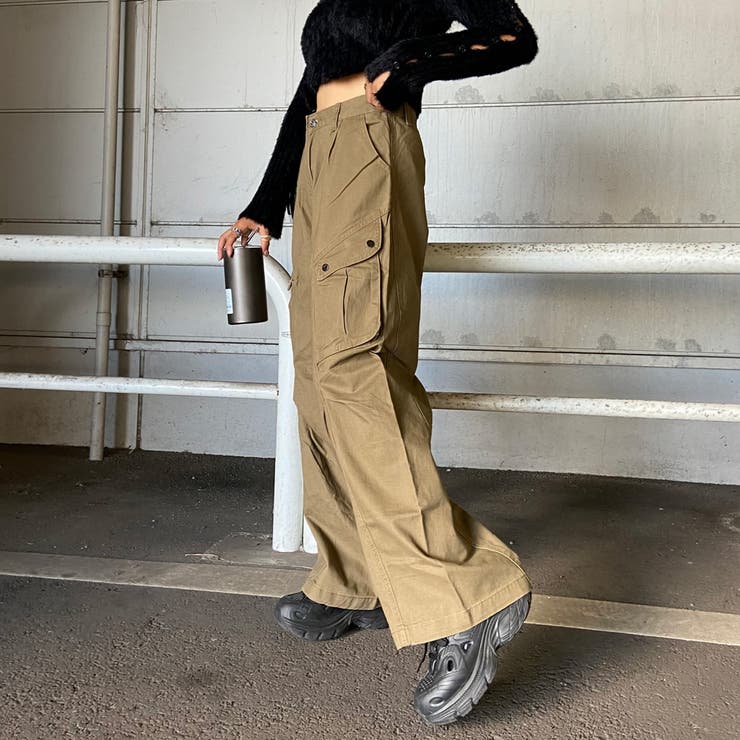 タックワイドパンツ | non-hedge  | 詳細画像4 