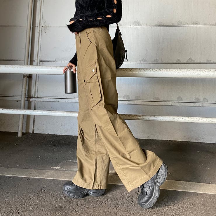 タックワイドパンツ | non-hedge  | 詳細画像5 