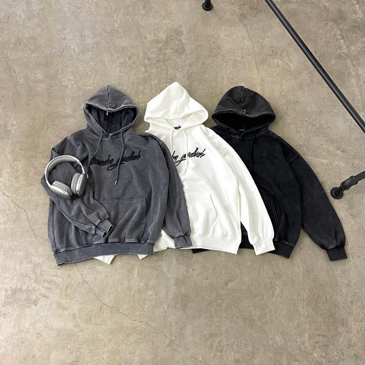 ロゴ刺繍フードビッグチュニック | non-hedge  | 詳細画像20 