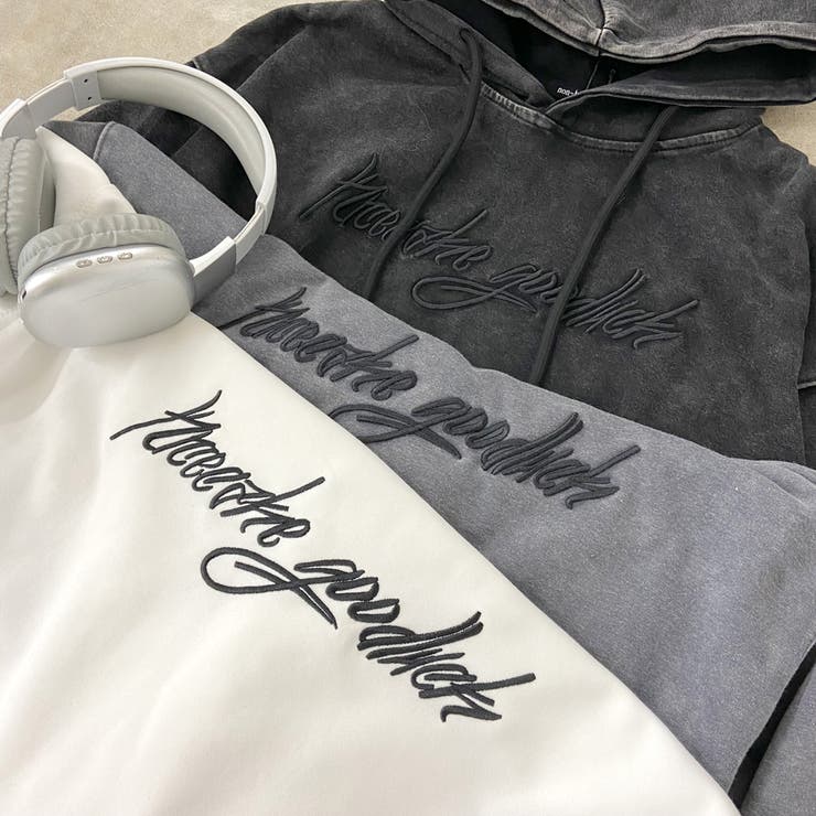 ロゴ刺繍フードビッグチュニック | non-hedge  | 詳細画像22 