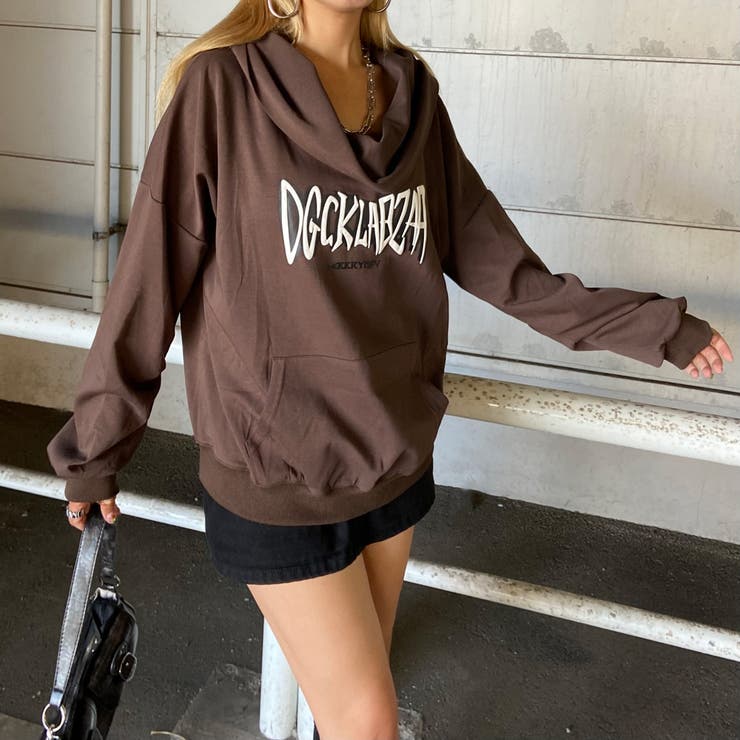 オフショルフードロゴトップス | non-hedge  | 詳細画像12 