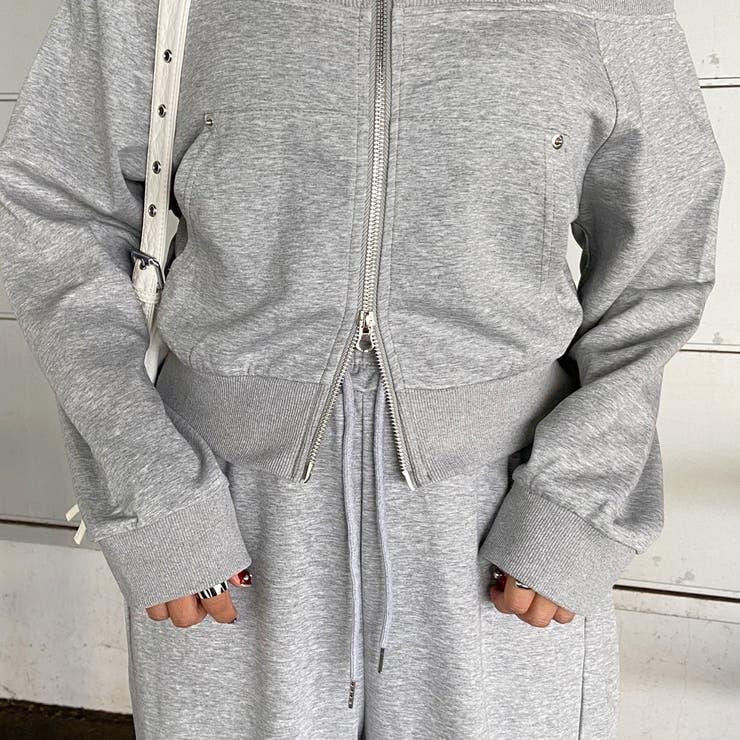 オフショルZIPトップス・パンツセットアップ | non-hedge  | 詳細画像26 