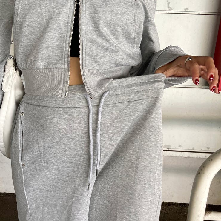 オフショルZIPトップス・パンツセットアップ | non-hedge  | 詳細画像29 