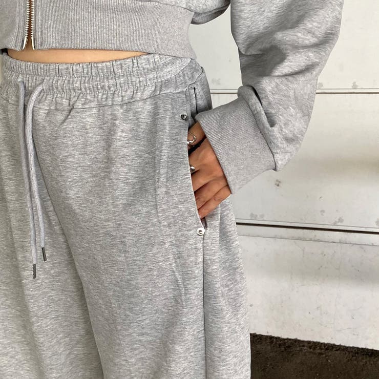 オフショルZIPトップス・パンツセットアップ | non-hedge  | 詳細画像30 