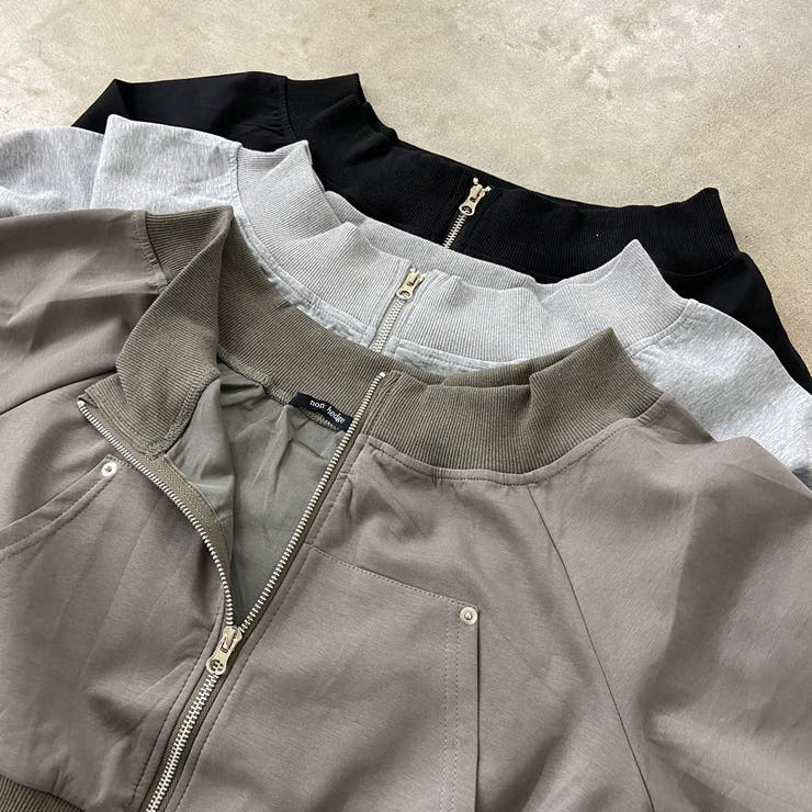 オフショルZIPトップス・パンツセットアップ | non-hedge  | 詳細画像34 