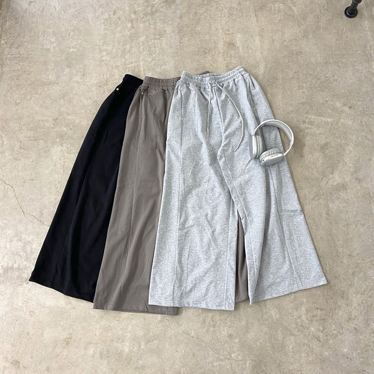 トップスセット オフショルZIPトップス・パンツセットアップ[品番：NHGW0005982