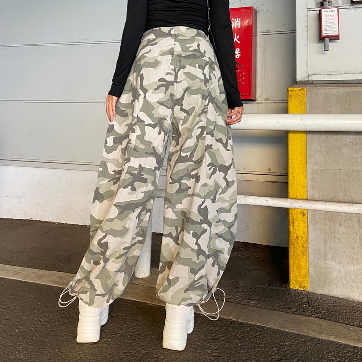 迷彩ワイドパンツ | non-hedge  | 詳細画像9 