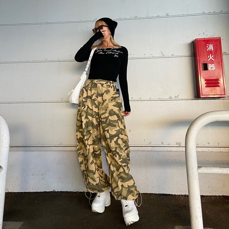 迷彩ワイドパンツ | non-hedge  | 詳細画像17 