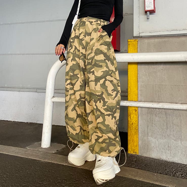 迷彩ワイドパンツ | non-hedge  | 詳細画像18 