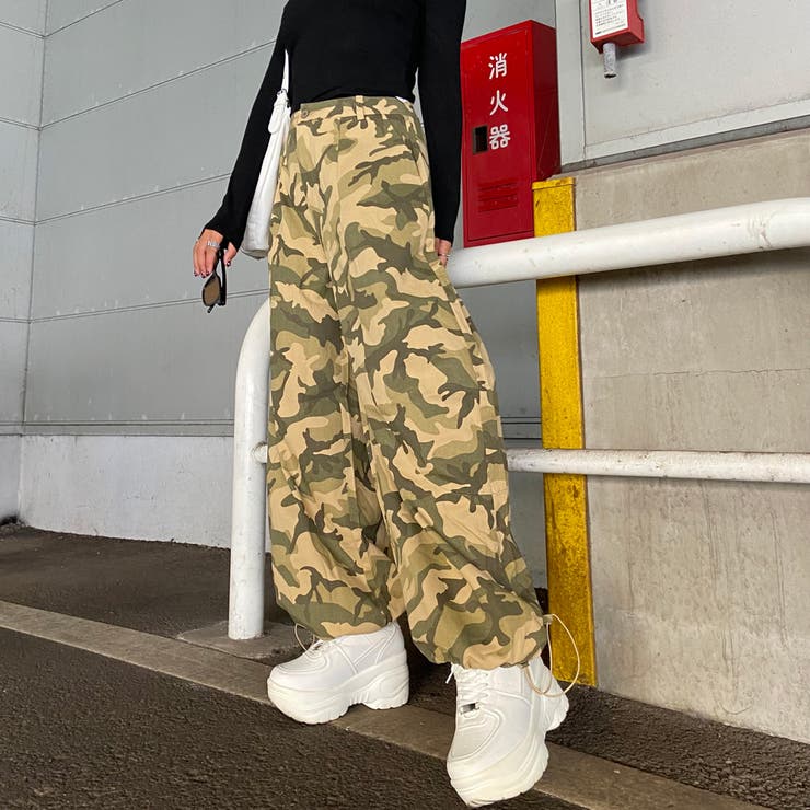 迷彩ワイドパンツ | non-hedge  | 詳細画像20 