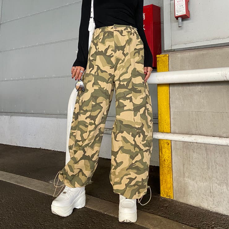 迷彩ワイドパンツ | non-hedge  | 詳細画像21 