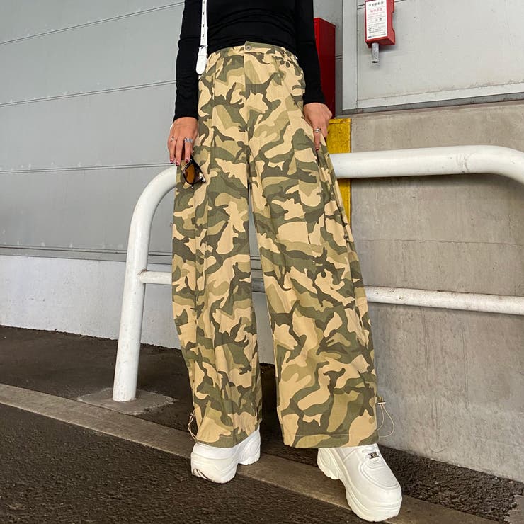 迷彩ワイドパンツ | non-hedge  | 詳細画像22 