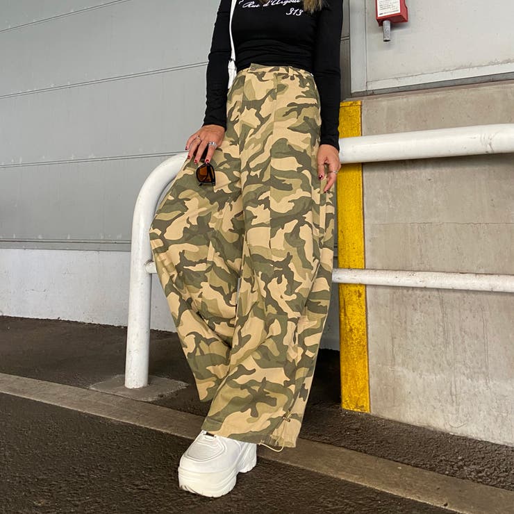 迷彩ワイドパンツ | non-hedge  | 詳細画像24 