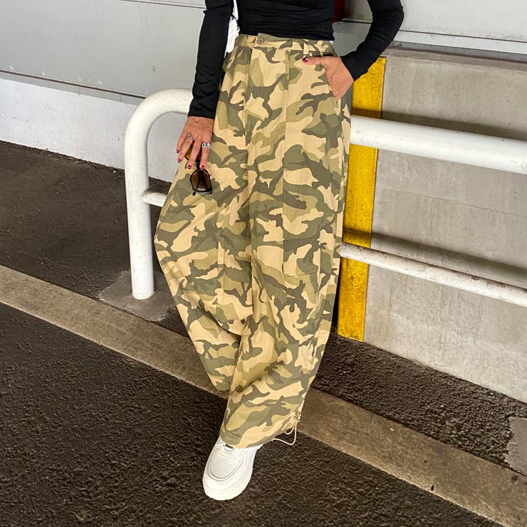 迷彩ワイドパンツ | non-hedge  | 詳細画像25 