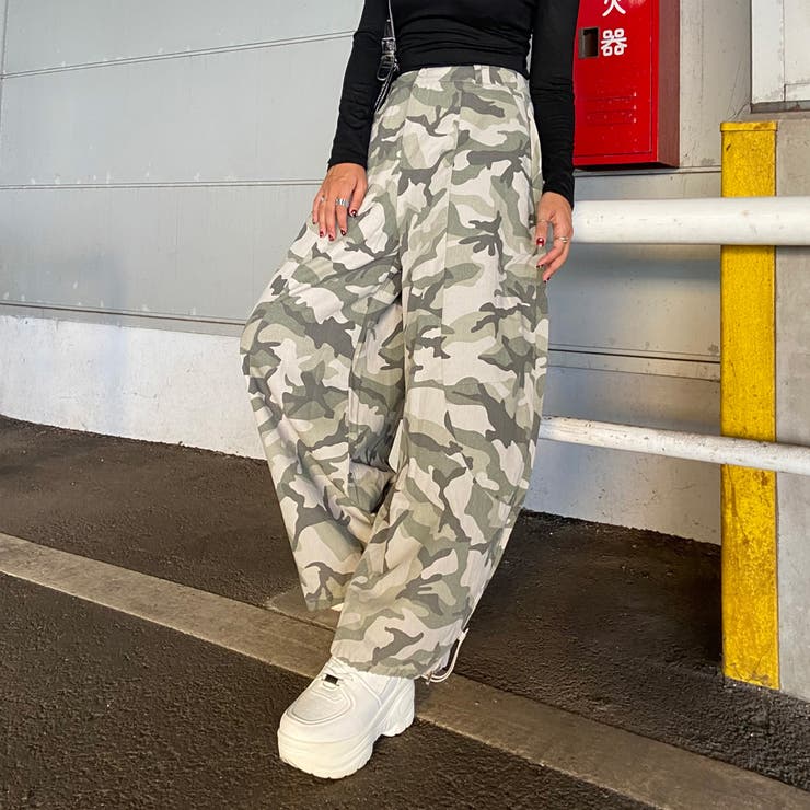 迷彩ワイドパンツ | non-hedge  | 詳細画像5 