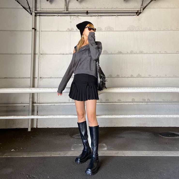 ドロストリボンスカート | non-hedge  | 詳細画像9 