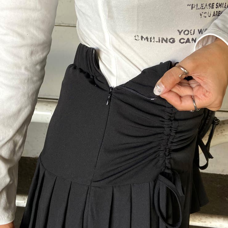 ドロストリボンスカート | non-hedge  | 詳細画像21 