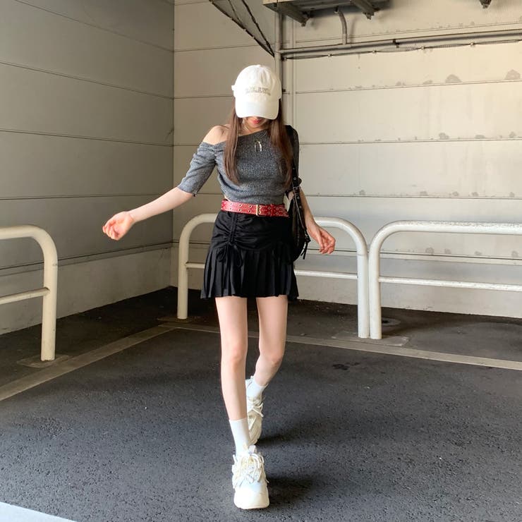 ドロストリボンスカート | non-hedge  | 詳細画像23 