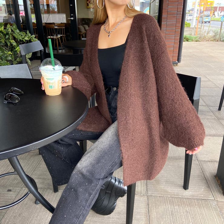 ニットトッパーカーディガン | non-hedge  | 詳細画像1 