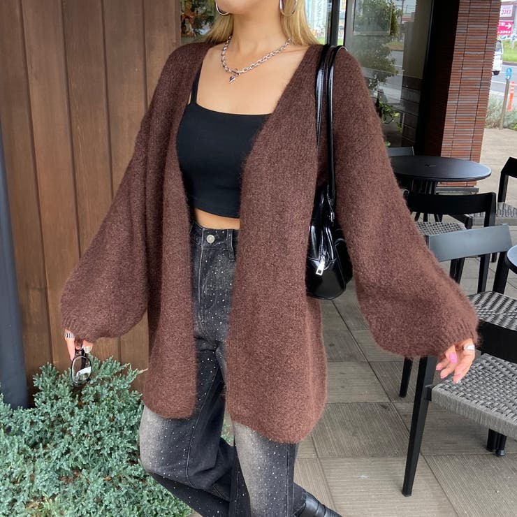 ニットトッパーカーディガン | non-hedge  | 詳細画像10 