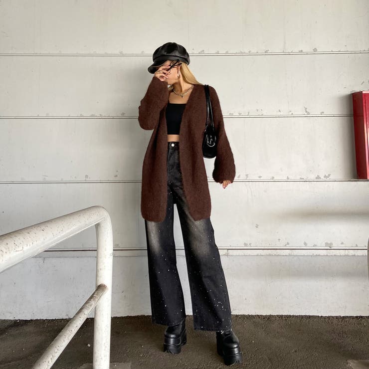 ニットトッパーカーディガン | non-hedge  | 詳細画像14 