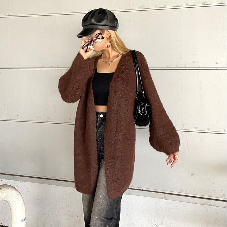 ニットトッパーカーディガン | non-hedge  | 詳細画像15 