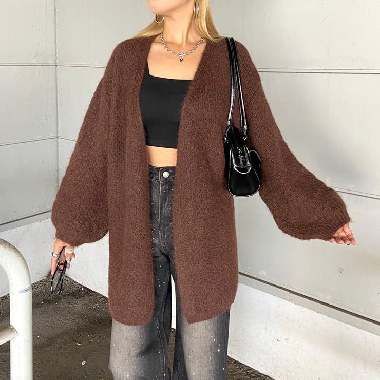 ニットトッパーカーディガン | non-hedge  | 詳細画像18 